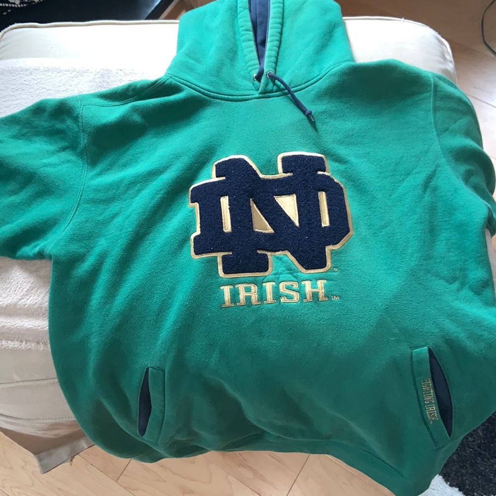 team apparel oversized Norte Dame hoodie!! Size XL